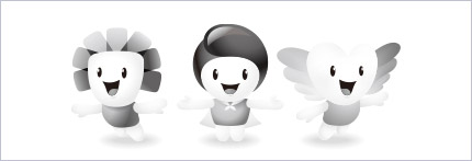 무채색표현 ( Gray Scale ) Positive