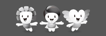 무채색표현 ( Gray Scale ) Negative